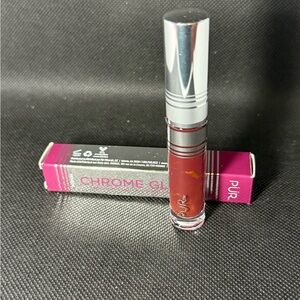 PUR Chrome Glaze Lip Gloss in Metallic Rebel